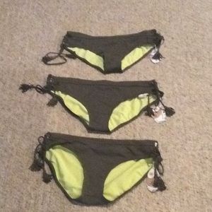PrAna olive bikini bottoms